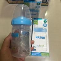 ราคา ขวดนมเนเจอร์คอกว้างจุกเสมือน 4 ออน (1707398924)