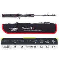 ราคา LALAปลาฟูจิ คันเบ็ดคาร์บอนไฟเบอร์ เหล็กวิладรุ่นที่ 2 แบบยืดหดได้ (26587523625)