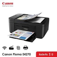 ราคา canon เครื่องพิมพ์อิงค์เจ็ท PIXMA รุ่น E4270 (ปริ้นเตอร์ เครื่องปริ้น fax + สแกน + ถ่ายเอกสาร +พิมพ์+ WIFI) (10777366018)