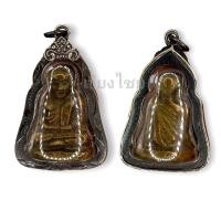 ราคา รูปหล่อโบราณหลวงพ่อเงิน วัดบางคลาน เลี่ยมเงินโบราณ [10 แถม 1 ] (20327051517)