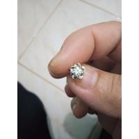 ราคา ต่างหูเงินแท้ เพชรรัสเซีย (22852249151)