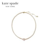 ราคา Kate Spade New York สร้อยคอรุ่น Precious Pansy Tennis Necklace KF147 960 สี White Multi (49951117527)