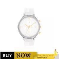 ราคา นาฬิกาผู้หญิง Calvin Klein CK25200244 สาย Silicone สีขาว [CK25200244] (43502033799)