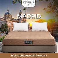 ราคา ที่นอน Tulip รุ่น MADRID (มาดริด) ที่นอนระบบไฮคอมเพลส ดูราโฟม ผ้าทอ Premium Weave หนา 8 นิ้ว รับประกัน 10ปี (22585655500)
