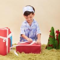 ราคา PAUL FRANK ชุดนอนเด็ก SLEEPY SQUARES IN PERIWINKLE SHORTS SET (55402064227)