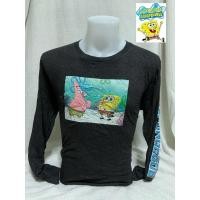 ราคา Spongebob เสื้อยืดคอกลม แขนยาว จั้ม มือสอง สภาพ 90% (18888018712)