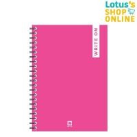 ราคา ตราช้าง สมุดริมลวด เล่มเล็ก ขนาด A5 ทรูไรท์ รุ่น WP-102 (คละสี) ELEPHANT MINI WP102 A5 (25458706182)