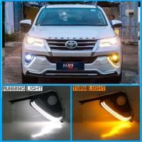 ราคา ไฟตัดหมอก drl สำหรับ fortuner(ฟอจูเนอร์)2015-2019 2 ฟังก์ชั่น (27825079074)