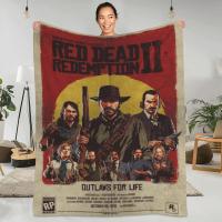 ราคา ผ้าห่ม Red Dead Redemption ทำจากผ้าฟล่านเนลคุณภาพดี เหมาะสำหรับใช้นั่งเก้าอี้โซฟาและการเดินทางในหน้าหนาว (28155813844)