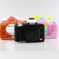 ราคา คลังสินค้าพร้อม Fast Shipping ที่ใช้งานได้ Canon EOS M3 Mirrorless กล้องเคสซิลิโคน M100/M200/M50 เคสป้องกันกล้องน่ารักป้องกันการชนกัน (55804542515)