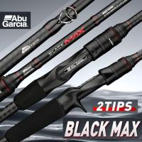 ราคา 2025 ABU GARCIA BLACK MAX 2TIPS M/ML ACTION ORIGINAL FISHING ROD FULL SOLID CARBON TIPS Spinning Rod เริ่มต้นตกปลา Rod ยืดหยุ่น Baitcasting Rod (51351893959)