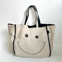 ราคา กระเป๋าผ้าSmiley ใช้ได้2ด้าน (41551517468)