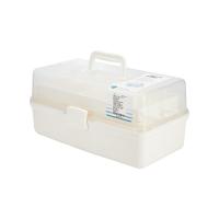 ราคา INDEX LIVING MALL กล่องอเนกประสงค์พร้อมชั้นวาง 2 ชั้น รุ่นฮาฟเฟล - สีขาว (29432181531)