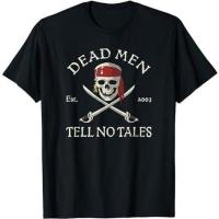 ราคา Disney Pirates of the Caribbean Dead Men Tell No Tales เสื้อยืดสําหรับผู้ใหญ่ (29694068243)