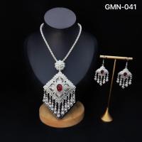 ราคา สร้อยคอ เครื่องประดับไทย ชุดเพื่อนเจ้าสาว นางรำ ฝังพลอย (27936189469)