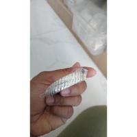 ราคา กำไลข้อเท้าน้ำหนัก2บาท ลายเกลียว/ลายปล่องไผ่ ตัวเรือนเงินแท้ตอก92.5%นครศรีธรรมราช(มาตราฐานสากล) (43556852512)