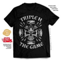 ราคา เสื้อยืดผ้าฝ้ายสำหรับมวยปล้ำและเกม COD แบบ Triple H (43777722084)