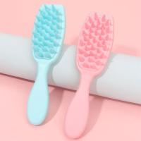 ราคา anastasia_66.shop แปรงสระผมซิลิโคน ด้ามยาว อุปกรณ์บรรเทาอาการคันหนังศีรษะ แปรงสระผม (26323483650)