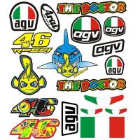 ราคา Newbee สติกเกอร์ติดมอเตอร์ไซค์หมอ Rossi 46 VR46 Motocross หมวกกันน็อกสะท้อนแสง (1595867992)