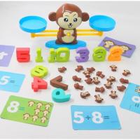 ราคา #น้องลิงจ๋อสอนบวกเลข เกมส์สอนนับเลข ฝึกนับเลข ของเล่นเด็ก ของเล่นเสริมพัฒนาการ ด้านการคำนวณ Scal Balance Monkey (4841776021)
