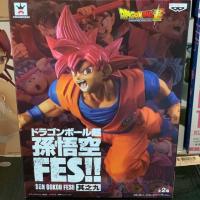 ราคา แท้ Dragonball Figure Statue 20cm Goku Son Gokou God Ss Fes Vol. 9 Banpresto Japan (6025763141)
