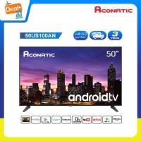 ราคา Aconatic LED Android TV แอนดรอยทีวี ขนาด 50 นิ้ว รุ่น 50US100AN (รับประกันศูนย์ 3 ปี) (16822400564)