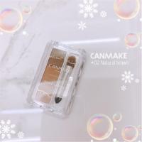 ราคา Canmake Mix Eyebrow สี 02 พร้อมส่ง (แท้% จาก ) ที่เขียนคิ้วแคนเมก เขียนคิ้วแบบฝุ่น (6933145449)