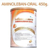 ราคา AMINOLEBAN ORAL 450g. อะมิโนเลแบน ออราล amino leban 450กรัม x 1กระป๋อง (5436396884)