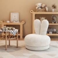 ราคา เก้าอี้สตูลขนฟูทรงกลมมีหูกระต่าย (23683495808)