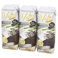 ราคา ✨นาทีทอง✨ วี-ฟิท เครื่องดื่มธัญญาหารน้ำนมข้าวกล้อง ผสมงาดำ 250มล. x 3 กล่อง V-Fit cereal drink, black rice milk, mixed w (4164915256)