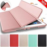 ราคา สําหรับ iPad Air 3rd Gen 2019 10.5" Magnetic Slim PU Leather Smart Soft Silicone Cover Case (44166219128)
