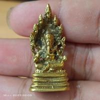 ราคา พระพิฆเนศนาคปรก เนื้อทองเหลือง ขนาด 3 ซม. ผ่านพิธีเบิกเนตรแล้ว (25903312719)