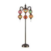 ราคา โคมไฟตั้งพื้น โคมไฟโบฮีเมียน โคมไฟตั้งพื้นสไตล์ตุรกีสไตล์ร้านอาหารสไตล์วินเทจ 65AQ (24532321272)