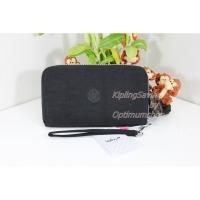 ราคา Kipling Olvie Black เป็นกระเป๋าสตางค์ใบยาวแบบซิปรอบ มาพร้อมสายคล้องมือ ขนาด 9 Width x 11.5 Height x 2 Depth cm large (917341248)