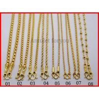 ราคา สร้อยคอทอง 18k อิตาลี่ (ไม่แพ้ ไม่ลอก ไม่ดำ ไม่เขียว) ยาว 24 นิ้ว/27 นิ้ว (3245690310)