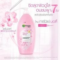 ราคา การ์นิเย่ บอดี้ ซากุระ ไวท์ พิงคิช เรเดียนซ์ มิลค์ ยูวี โลชั่นบำรุงผิวกาย 400 มล. (24852757537)