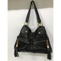 ราคา กระเป๋ามือสอง ของแท้ Michiko Koshino London หนังแท้ สีดำ ขนาด 12 นิ้วครึ่ง พร้อมส่ง (15236957745)