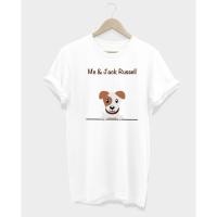 ราคา เสื้อยืดลายหมา แจ็ค รัสเซล Me & My Jack Russell (5917787237)