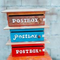 ราคา ตู้เก็บของ ตู้ไปรษณีย์ สวยสไตล์วินเทจ ชั้นวางติดผนัง ตู้ไม้วินเทจ (6045527739)