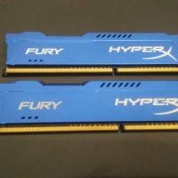 ราคา Ramคู่ hyperx 8 GB (4*2)ddr3 บัส1600 ประกันLT (3304128003)
