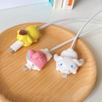 ราคา ตัวถนอมสายชาร์จ ลายการ์ตูน Sanrio Kuromi My Melody USB (24775744484)