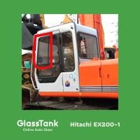 ราคา กระจกบานเลื่อนซ้ายหน้า Hitachi EX200-1 กระจกแม็คโคร (20391466134)