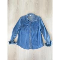 ราคา [Used] ส่งต่อ เสื้อยีนส์ แขนยาว สไตล์วินเทจ เกาหลี (20257120128)