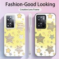 ราคา สําหรับ OPPO A57 4G-OPPO A77 4G-OPPO A77 5G,ดาวสีเหลือง,คุณภาพสูงMatte anti drop IMDเคสโทรศัพท์ (24143846012)