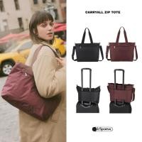 ราคา Lesportsac Carryall Zip Tote กระเป๋าสะพายพาดลำตัว Style 2925 (56303312616)