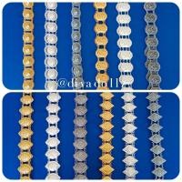 ราคา เข็มขัดขนาดกลาง สีเงิน/เงินรมดำ/ทอง เข็มขัดลายไทย สินค้าพร้อมส่งจากประเทศไทย (21127764138)