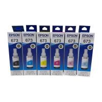 ราคา หมึกเติม Epson T673 L800/805/850/1800 Epson 673 6 สี ของแท้ แบบกล่อง (25822516550)