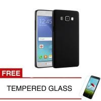 ราคา เคสสําหรับ Samsung Galaxy J5 2015 / J500 - 5.0 นิ้ว - Slim Soft Case - Solid Black + ฟรี Tempered G (44303806452)