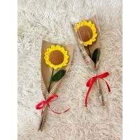 ราคา **พร้อมส่ง : ดอกทานตะวัน ดอกไม้ไหมพรม ดอกทานตะวันไหมพรม ช่อดอกไม้ถัก ดอกไม้ปัจฉิม ช่อดอกไม้รับปริญญา ของขวัญรับปริญญา (25706947840)