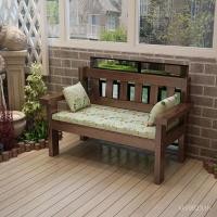 ราคา เก้าอี้พนักพิงเก้าอี้โซฟาระเบียงคู่ไม้เนื้อแข็งที่เดินทางมาพักผ่อนย้อนยุคเช่าบ้านม้านั่งด้อยสามห้องนั่งเล่นเก้าอี้เก้าอี้ ถึง4ม (52204348333)